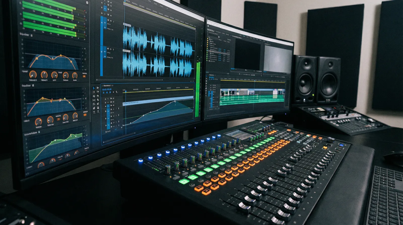 火博体育网站网站 音频后期处理与混音课程